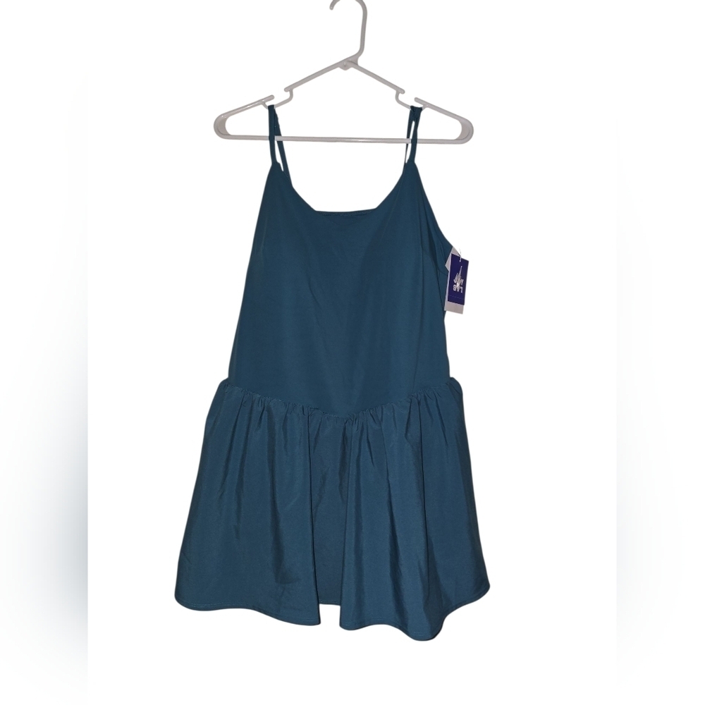 Womens JoyLab Teal Active Dress With Built In Shorts, XXL, NWT!!!